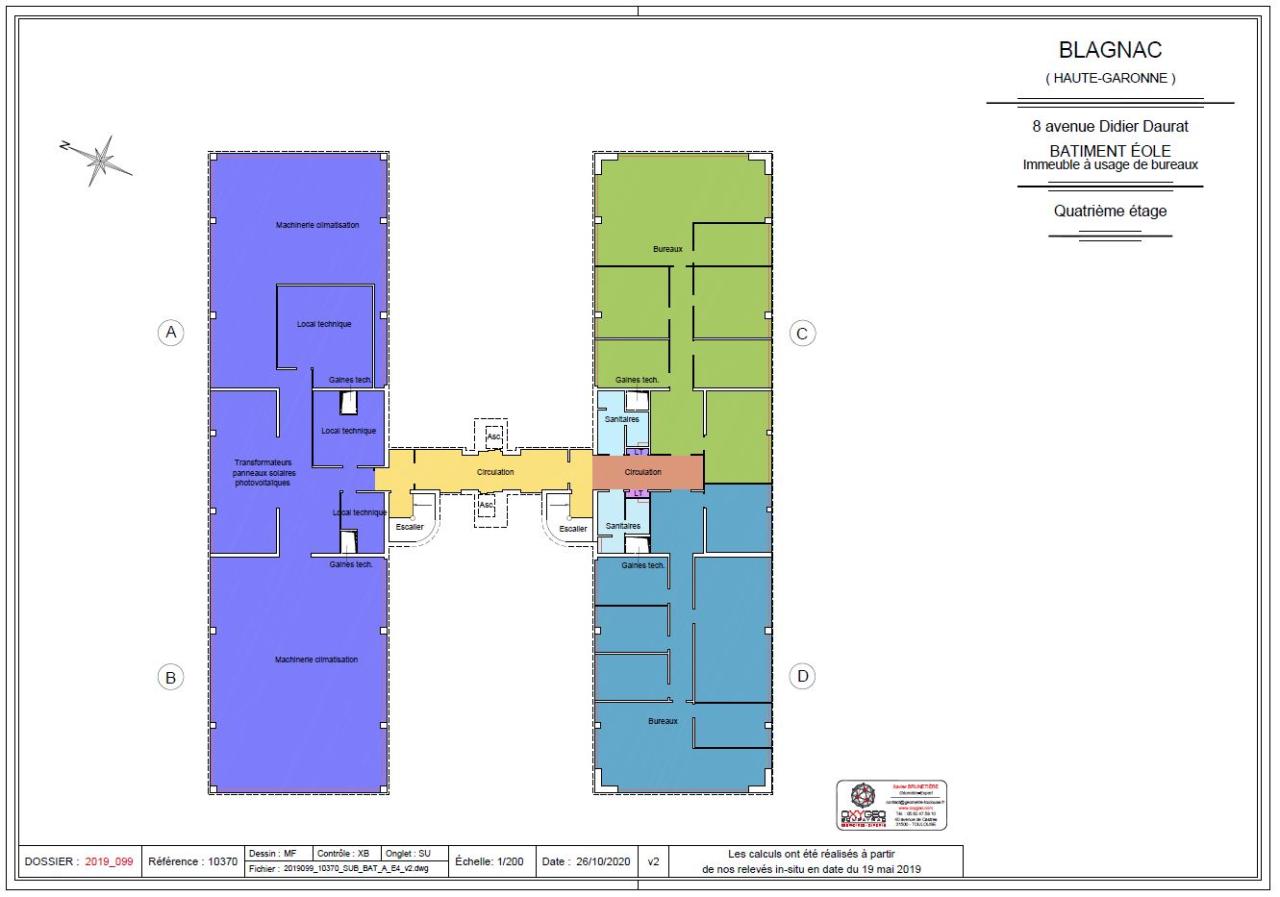 Bureau Blagnac 2451m² Location bureau Blagnac Haute-Garonne OLBUR2421532 16